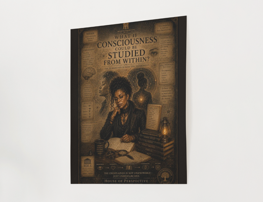 What If Consciousness Could Be Studied From Within? | House of Perspective Research Print No. 006