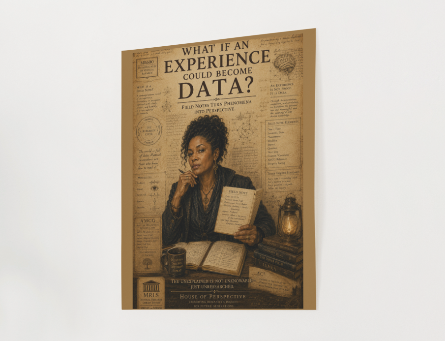 What If an Experience Could Become Data? | House of Perspective Research Print No. 005